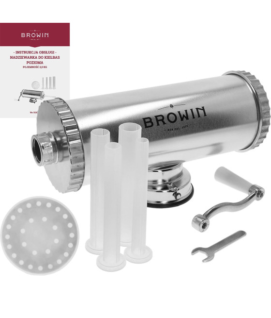 2,5 kg horizontální plnička se silikonovým pístem BROWIN