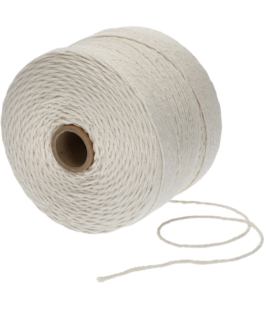 Bílá bavlněná šňůrka na klobásy (240°C) 400 m / 500 g