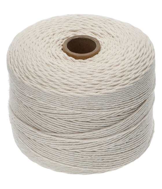 Bílá bavlněná šňůrka na klobásy (240°C) 400 m / 500 g