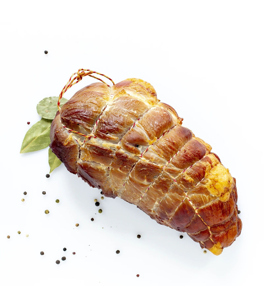 Šňůrka na maso červeno-bílá (240°C) 55 m