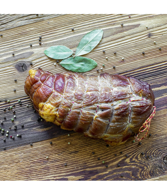Šňůrka na maso červeno-bílá (240°C) 55 m