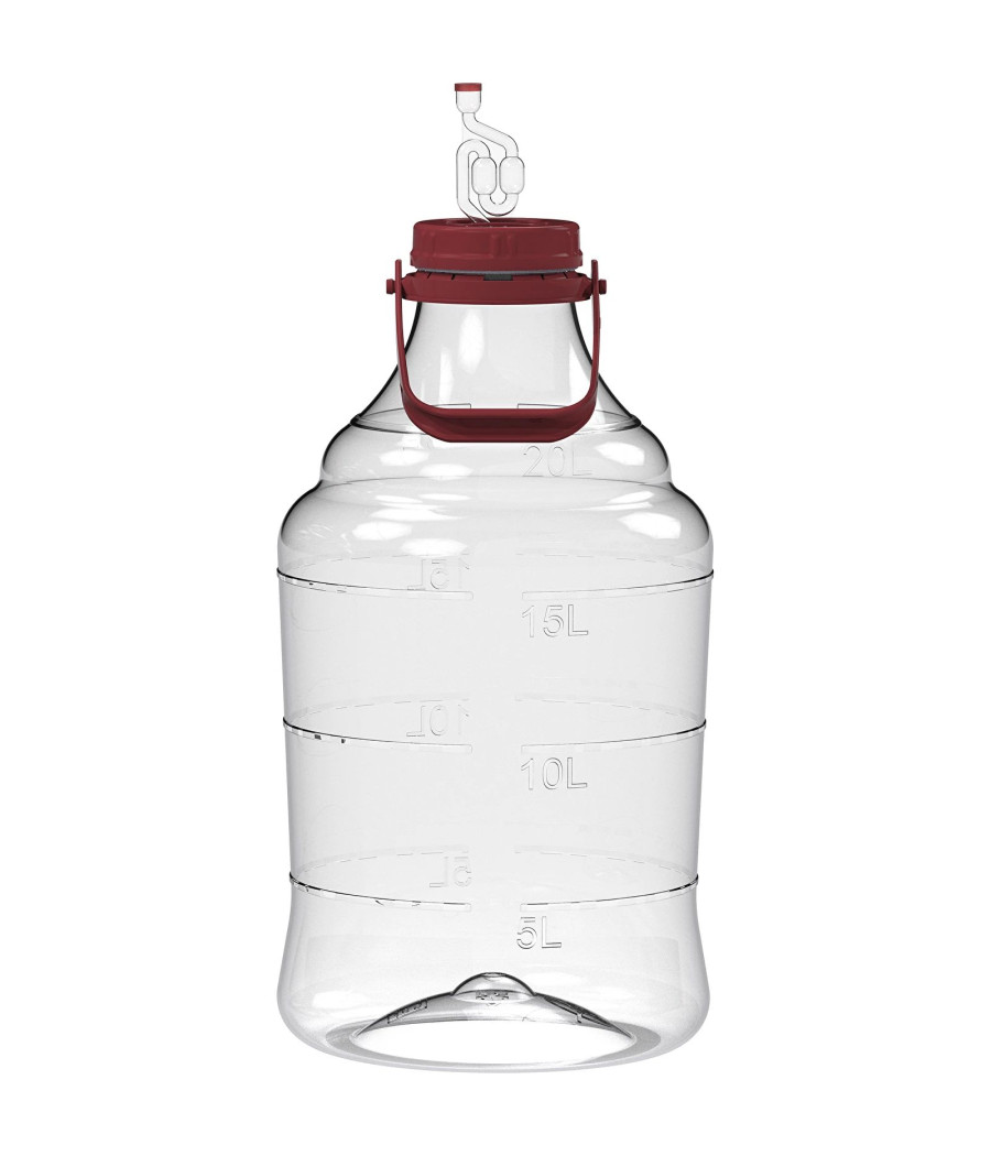 20 l demižón s rukojetí