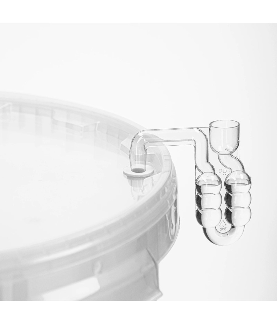 30 l fermentační nádoba s víkem Browin, kohoutkem a UA hadičkou