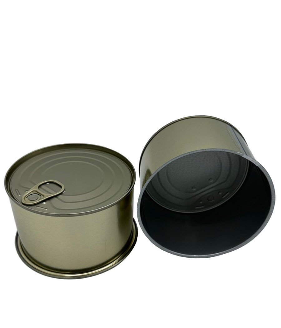 Plechovka na konzervování 99x61,5 mm s trhacím víčkem na dně, bal. 120 ks